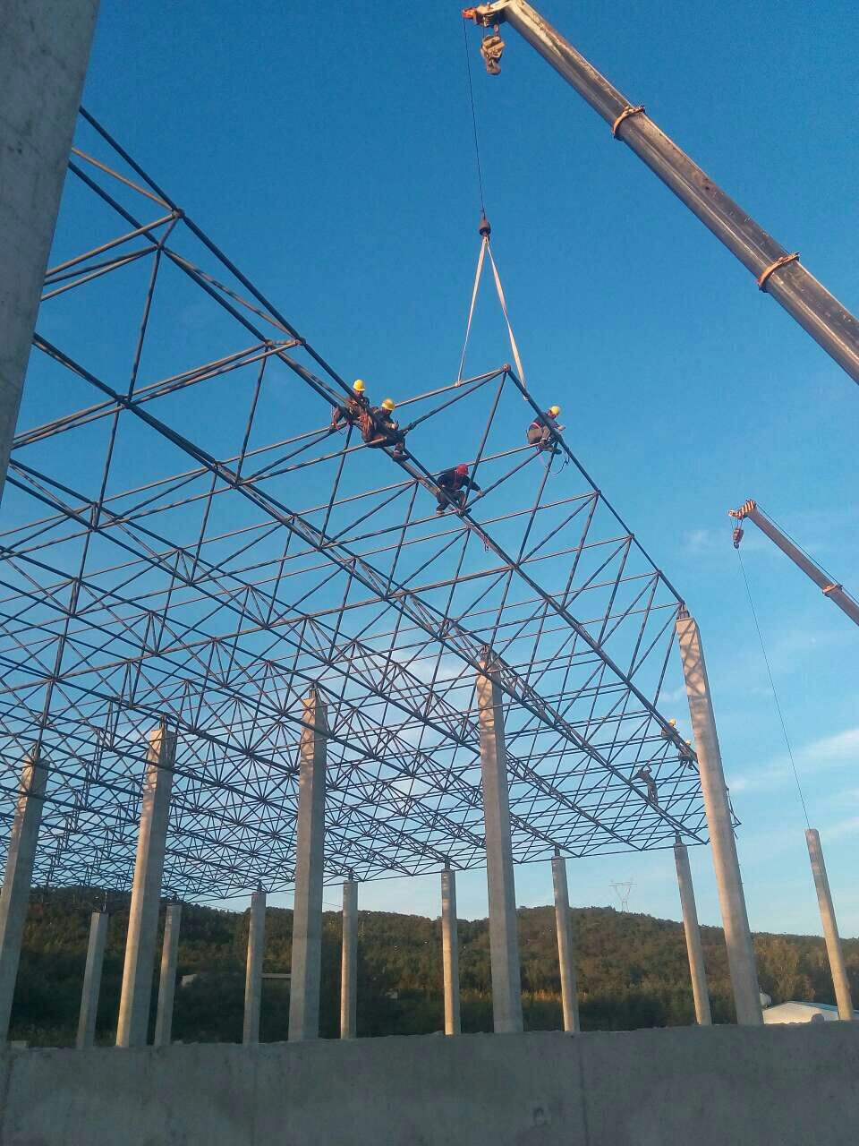 石嘴山汪清物流园网架